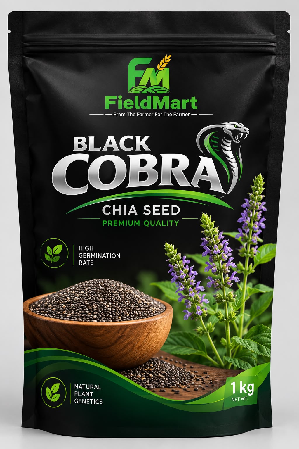 Black Cobra Chia Seed